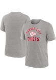 Nike Kansas City Chiefs Grey Rewind Essential Short Sleeve Fashion T Shirt