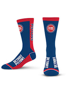 Detroit Pistons Blue MVP Youth Crew Socks