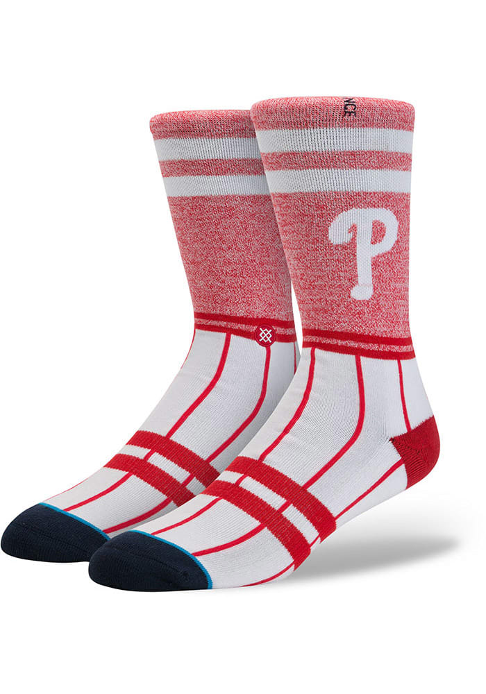 Philadelphia Phillies Stance Stadium Mens Crew Socks