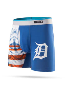 Stance Detroit Tigers Mens Blue Tie Dye Boxer Shorts