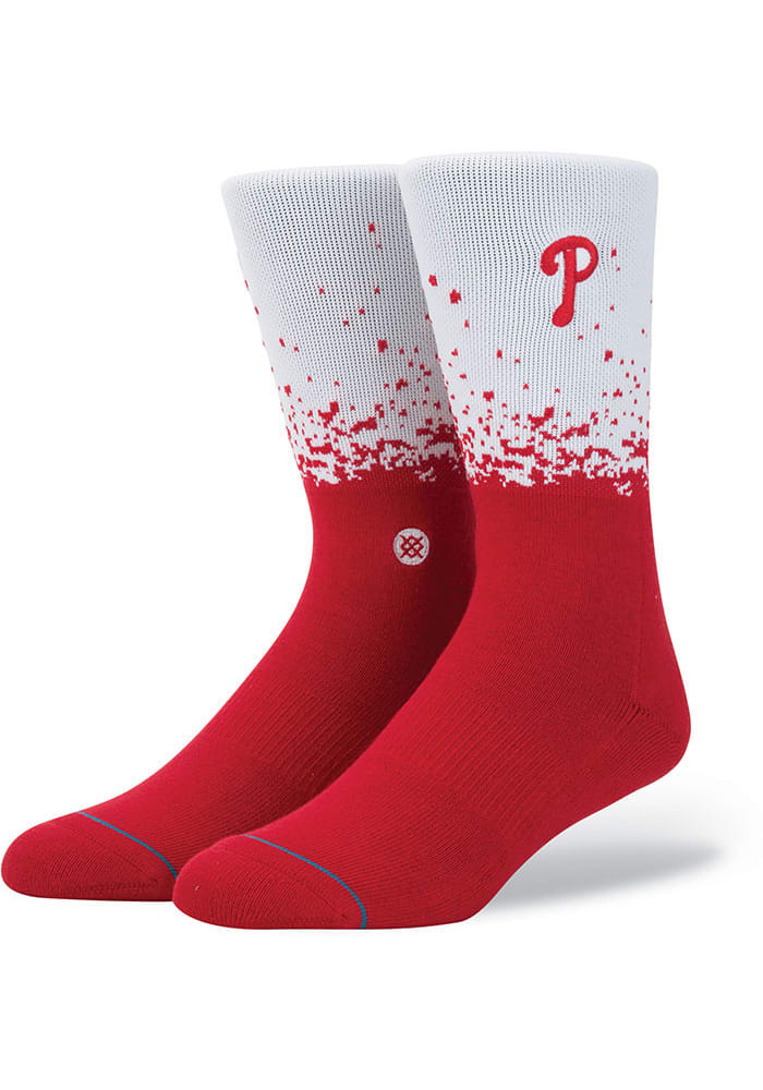 Philadelphia Phillies Stance Fade Mens Crew Socks