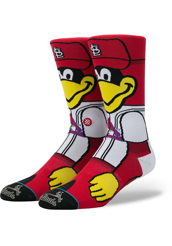 St Louis Cardinals Stance Mascot Mens Crew Socks