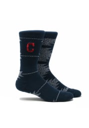 Cleveland Indians Geo Mens Crew Socks