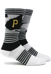 Pittsburgh Pirates Color Camo Mens Crew Socks