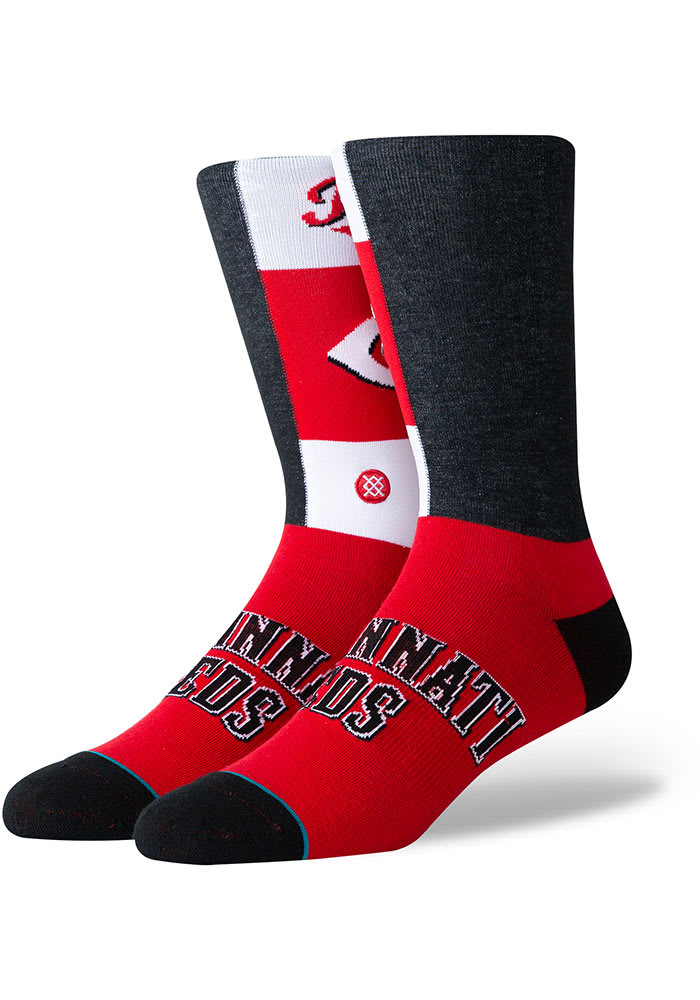 Cincinnati Reds Pop Fly Mens Dress Socks