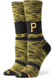 Stance Pittsburgh Pirates Fuzzy Classic Womens Crew Socks