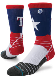 Stance Texas Rangers Blue Diamond Pro Youth Crew Socks