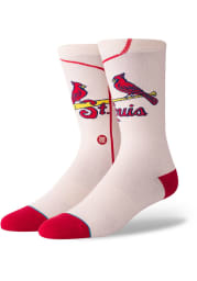 St Louis Cardinals Stance Alt Jersey Mens Crew Socks