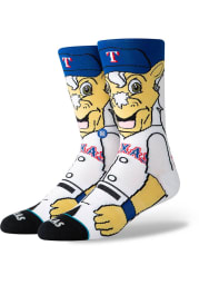 Texas Rangers Stance Captain Mens Crew Socks