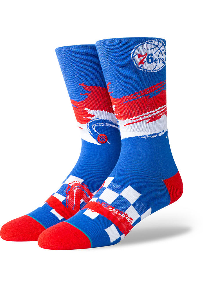 Philadelphia 76ers Stance Wave Racer Mens Crew Socks