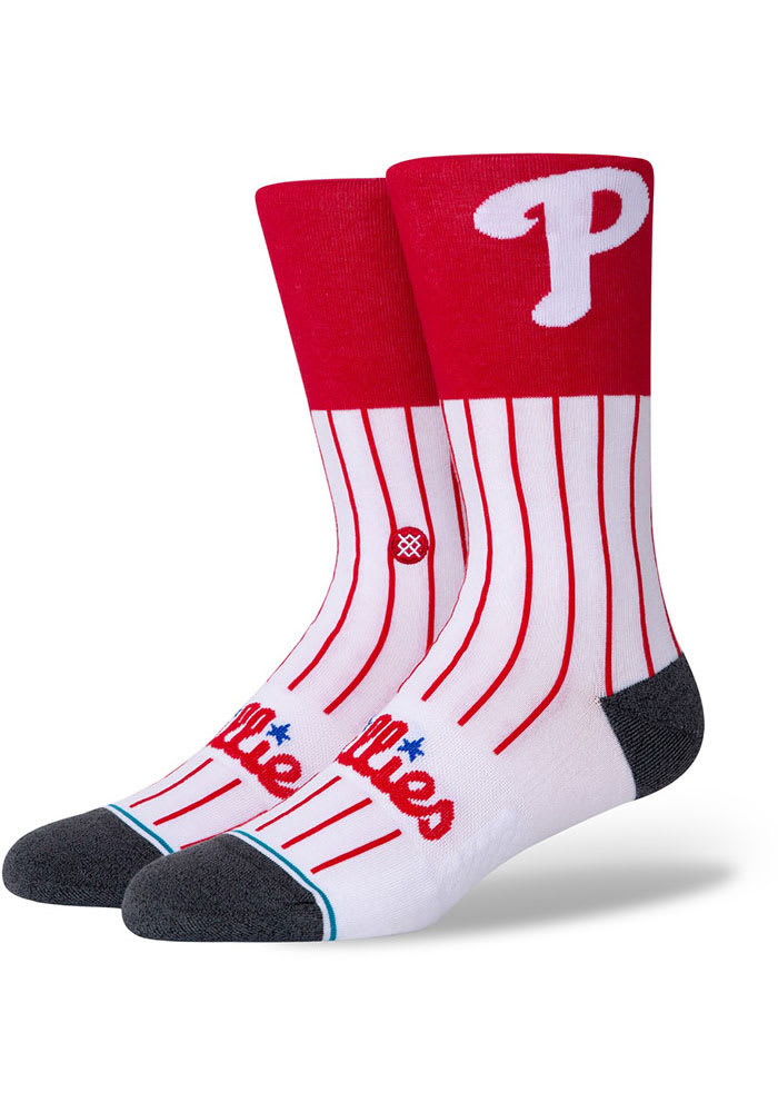 Philadelphia Phillies Stance Color Mens Crew Socks