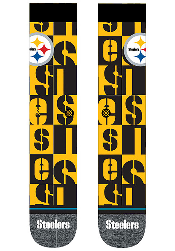 Pittsburgh Steelers Stance Branded Mens Crew Socks