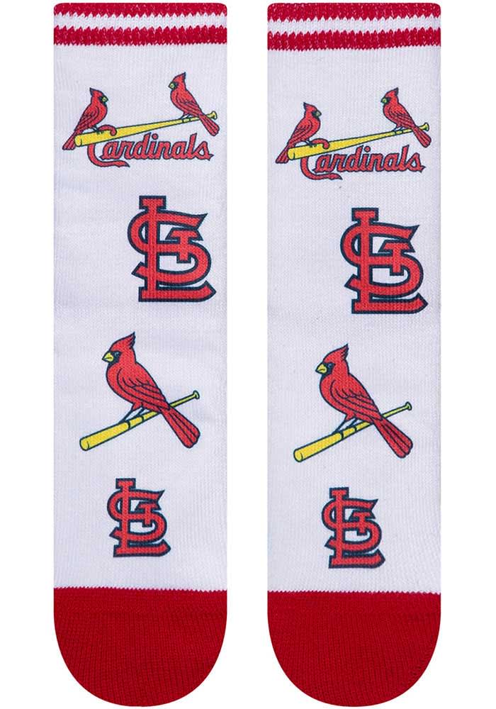St Louis Cardinals Mix Up Baby Quarter Socks