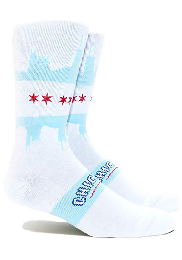 Chicago Cubs City Mens Crew Socks
