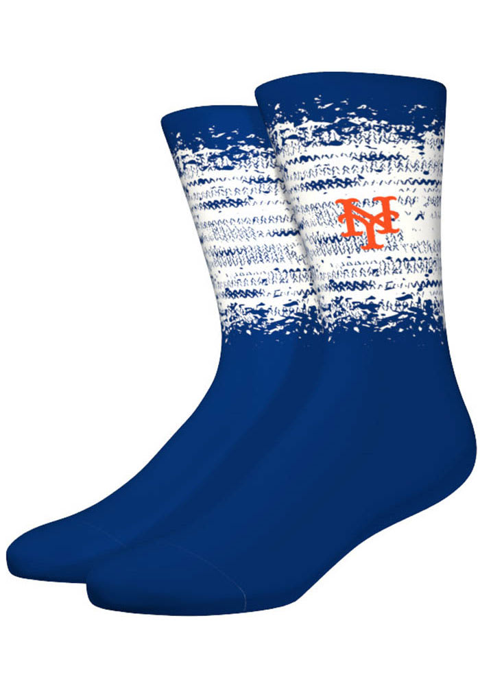 New York Mets Dual Mens Crew Socks