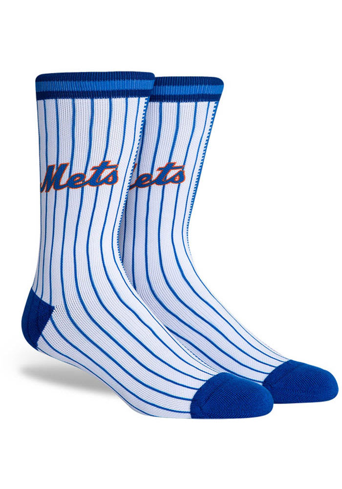New York Mets Split Mens Crew Socks