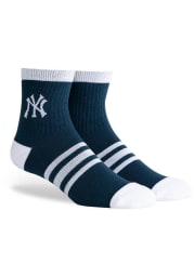 New York Yankees Stripe Mens Crew Socks