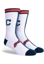 Cleveland Indians Split Mens Crew Socks