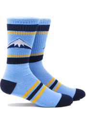 Denver Nuggets Stripe Mens Crew Socks