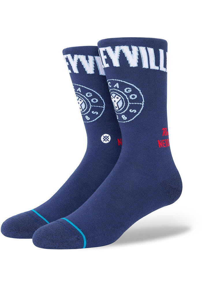 Chicago Cubs Stance City Connect Casual Mens Crew Socks