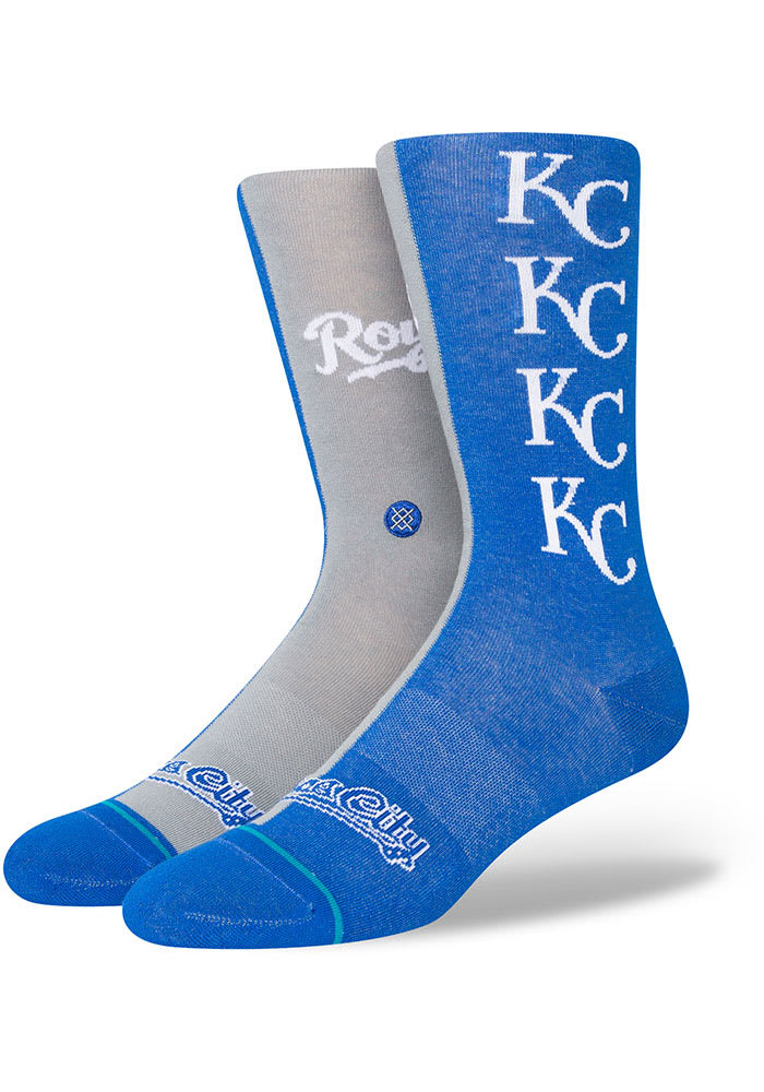 Kansas City Royals Stance Split Mens Crew Socks