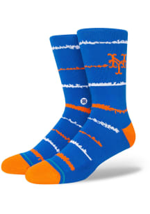 New York Mets Stance Chalk Mens Crew Socks