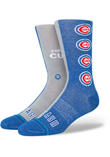 Chicago Cubs Stance Split Mens Crew Socks