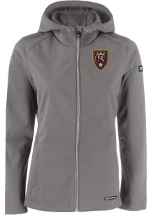 Cutter and Buck Real Salt Lake Womens Graphite Evoke Light Weight Jacket