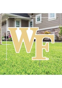 Wake Forest Demon Deacons Team Yard Sign - Gold