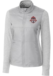 Cutter and Buck Toronto FC Womens Grey Stealth Light Weight Jacket