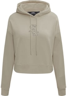 Pro Standard Chicago White Sox Womens Tan Neutral Hooded Sweatshirt