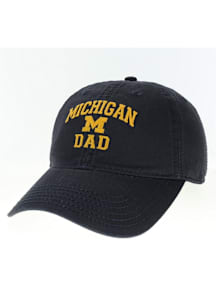 Michigan Wolverines EZA Twill Adjustable Adjustable Hat - Navy Blue