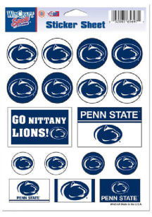 Navy Blue Penn State Nittany Lions 5x7 Souvenir Stickers