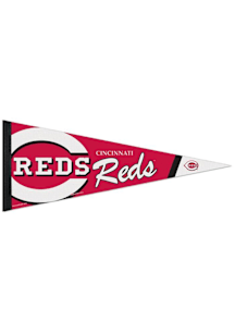 Cincinnati Reds 12x30 Red Premium Pennant - Red