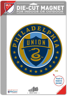 Philadelphia Union Die Cut Magnet