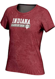 ProSphere Indiana Hoosiers Womens Crimson Class of 2028 Short Sleeve T-Shirt
