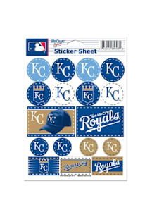 Kansas City Royals 5x7 Souvenir Stickers - Blue