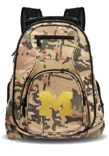 Premium Laptop Michigan Wolverines Backpack - Blue