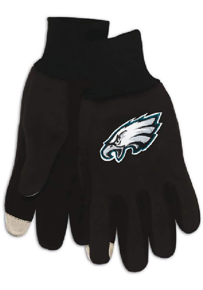 Philadelphia Eagles GREY Technology Mens Gloves 575949