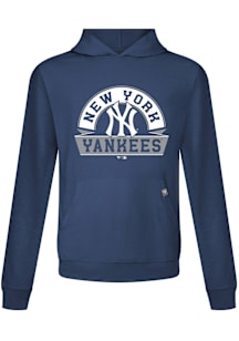 Levelwear New York Yankees Mens Navy Blue Relay Banner Arch Hood
