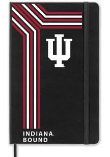 Black Indiana Hoosiers School Bound team logo Notebook and Folder