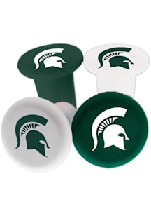 Michigan State Spartans 4 Pack Silicone Drinkware Accessories