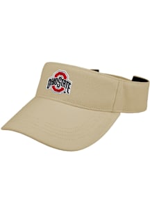 LogoFit Ohio State Buckeyes Mens White Slice Adjustable Visor