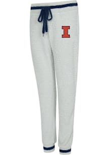 Concepts Sport Illinois Fighting Illini Womens Whitley Ivory Sweatpants