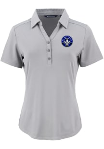 Cutter and Buck Montreal Impact Womens Grey Forge Eco Polo Short Sleeve Polo Shirt