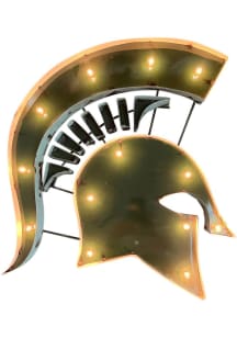Green Michigan State Spartans Lit Marquee Sign