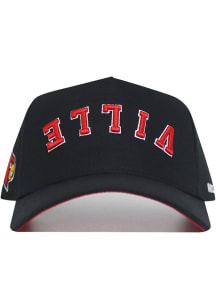LOU Hat BLACK Upside Down Blackout ADJ