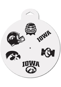 White Iowa Hawkeyes Medium Wheel Other Tailgate