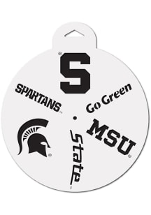 White Michigan State Spartans Medium Wheel Other Tailgate