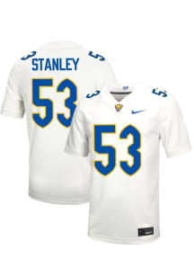Kendall Stanley  Mens White Pitt Panthers Football Name And Number Football Jersey